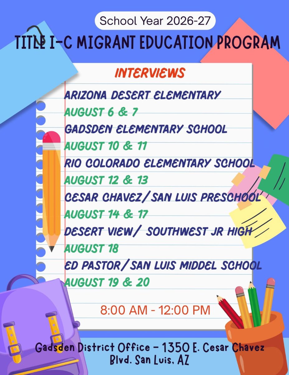 dates for migrant interviews